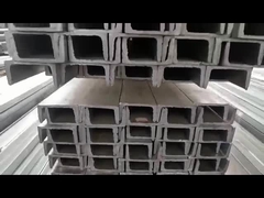 Hồ sơ thép không gỉ cán nóng SS304 316 Kênh hình chữ U trong kho