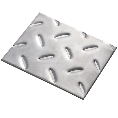 ASTM 304 Stainless Steel Embossed Plate SS Patterned Sheet 8mm